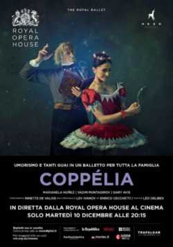 locandina manifesto Coppe'lia - The Royal Ballet