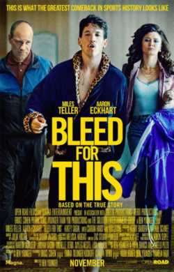 locandina Bleed for This - Vivo per combattere