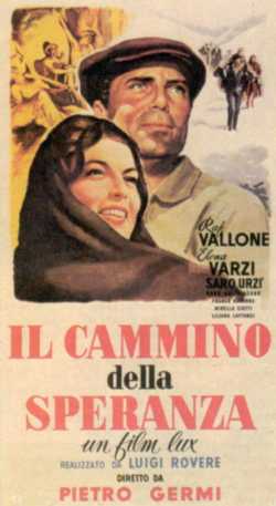 locandina Il cammino della speranza
