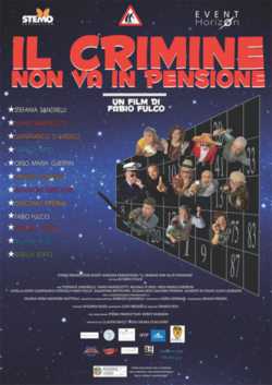 locandina manifesto Il crimine non va in pensione