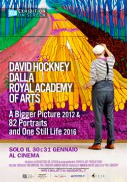 locandina manifesto David Hockney Royal Academy Of Art