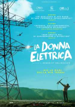 locandina manifesto La donna elettrica