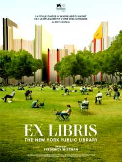 locandina manifesto Ex Libris  New York Public Library