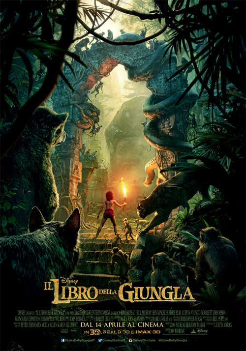 locandina Il libro della giungla (2016)