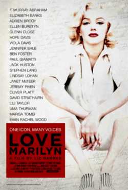 locandina manifesto Love, Marilyn - I diari segreti
