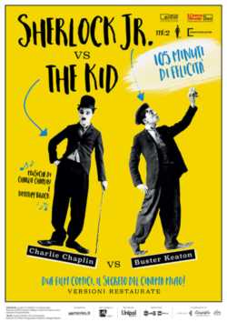 locandina manifesto Il Monello vs. Sherlock Jr.