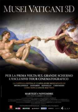 locandina manifesto Musei Vaticani 3D