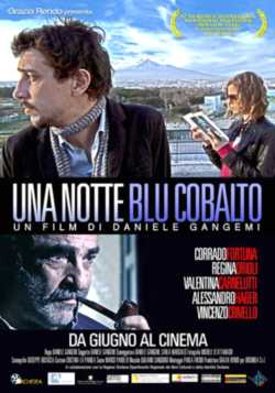 locandina Una notte blu cobalto
