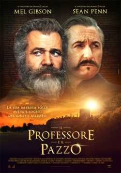 locandina manifesto Il professore e il pazzo