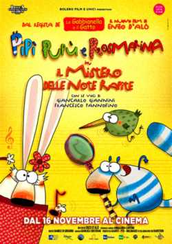 locandina Pipi' Pupu' e Rosmarina in Il Mistero delle Note Rapite