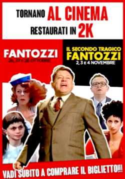 locandina Il secondo tragico Fantozzi