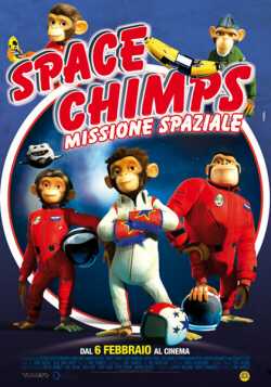 locandina manifesto Space Chimps