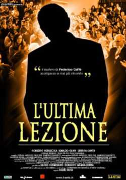 locandina L'ultima lezione