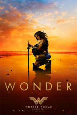 manifesto Wonder Woman locandina manifesto Wonder Woman