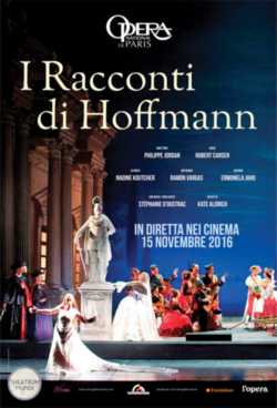 locandina I racconti di Hoffmann - Offenbach