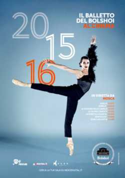 locandina La bisbetica domata - Il balletto del Bolshoi