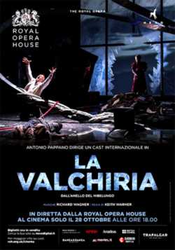 locandina manifesto La Valchiria - Royal Opera House