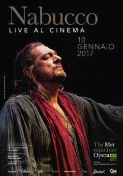 locandina Nabucco - Metropolitan Opera di New York