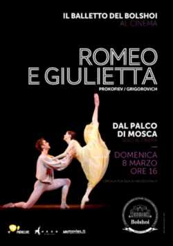 locandina Romeo e Giulietta - Il balletto del Bolshoi