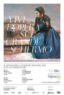 locandina The Metropolitan Opera di New York  Norma