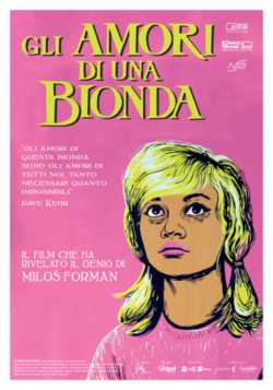 locandina Gli amori di una bionda