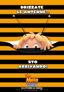 locandina manifesto L'Ape Maia - Le Olimpiadi del Miele