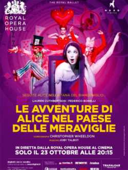 locandina Le Avventure di Alice nel Paese delle Meraviglie - The Royal Ballet