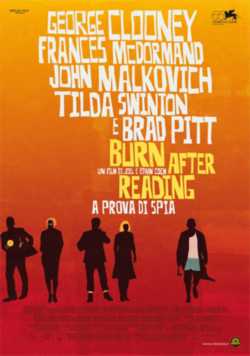 locandina Burn After Reading - A prova di spia