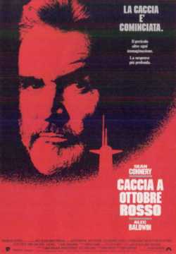 locandina Caccia a Ottobre Rosso