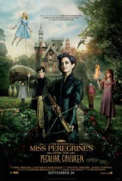 locandina La casa per bambini speciali di Miss Peregrine
