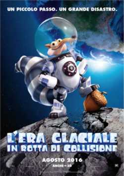 manifesto L'era glaciale In rotta di collisione locandina manifesto L'era glaciale In rotta di collisione