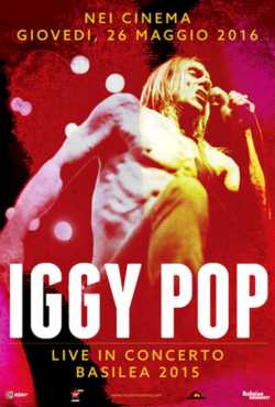 locandina Iggy Pop Live, Basilea