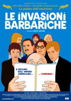 locandina Les Invasions Barbares