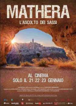 manifesto Mathera - L'Ascolto dei Sassi locandina manifesto Mathera - L'Ascolto dei Sassi