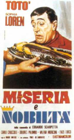 locandina Miseria e nobilta'