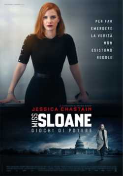 locandina Miss Sloane - Giochi di potere