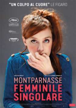 locandina manifesto Montparnasse femminile singolare