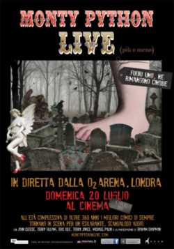 locandina Monty Python Live (piu' o meno)