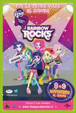 locandina My Little Pony  Equestria Girls - Rainbow Rocks