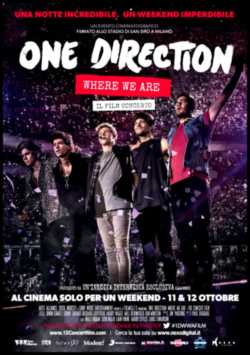 locandina One Direction  Where We Are - Il Film Concerto