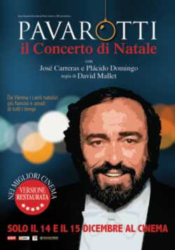 manifesto Pavarotti - Il Concerto di Natale locandina manifesto Pavarotti - Il Concerto di Natale