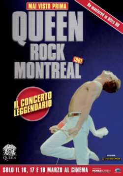 locandina Queen Rock Montreal