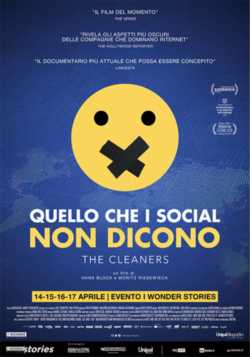 locandina manifesto Quello che i social non dicono - The Cleaners