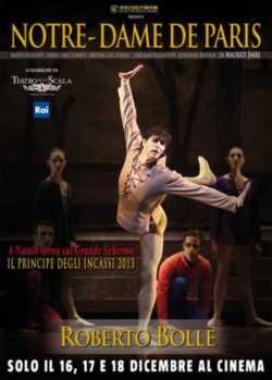 locandina Roberto Bolle in Notre-Dame de Paris