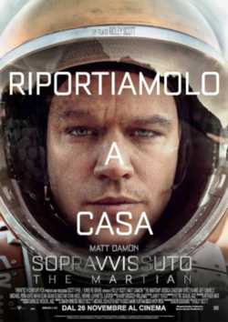 locandina Sopravvissuto - The martian