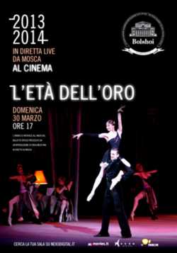 locandina Teatro Bolshoi - L'eta' dell'oro