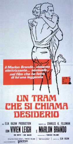 locandina Un tram che si chiama desiderio