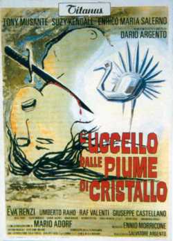 locandina L'uccello dalle piume di cristallo