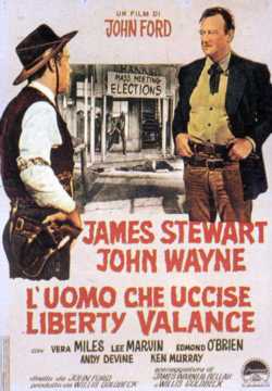 locandina L'uomo che uccise Liberty Valance