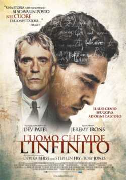 locandina manifesto L'uomo che vide l'infinito